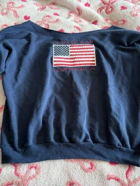 OFF-SHOULDER VINTAGE SWEATER